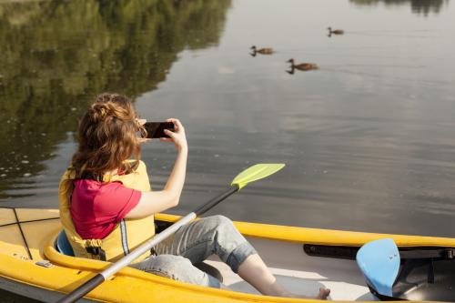 La Junta se reúne con los colegiados de las Terres de l'Ebre y organiza una salida en kayak